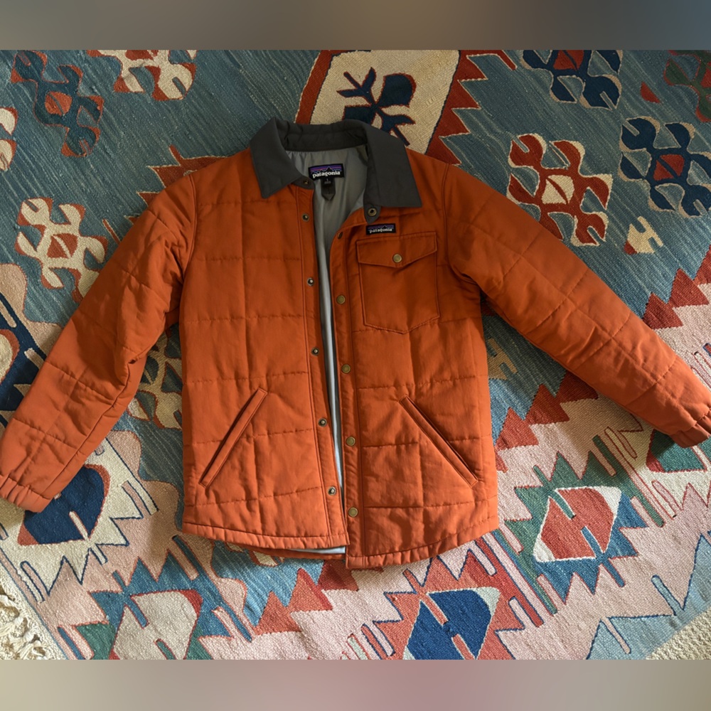 Patagonia Boys Quilted Shacket Large (12)